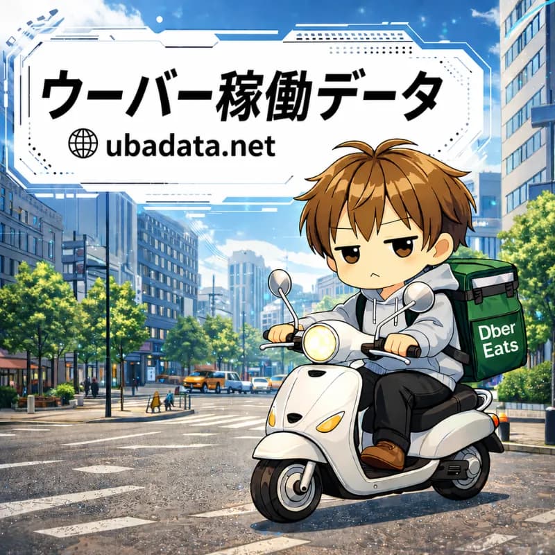 ウーバー稼働データ